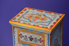 Solid Wood Bedside , Home Decor 1 Drawer Chest Nightstand