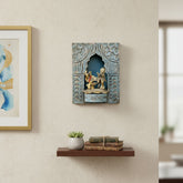 Handcrafted Vintage-Style Wall Jharokha – Artistic Wooden Wall Decor for Modern Homes