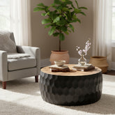 Mango Wood Centerpiece Coffee Table For Living Room Decor