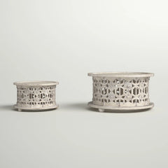 Solid Wood Nesting Coffee Table Set Of 2