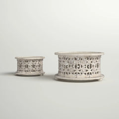 Solid Wood Nesting Coffee Table Set Of 2