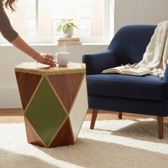 Mango Wood Indian Luxury Coffee Table For Living Room