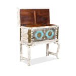 Vintage Handmade Aaron Console Table - Image 5