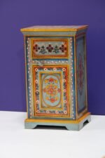 Solid Wood Bedside , Home Decor 1 Drawer Chest Nightstand - Image 2