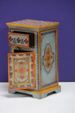 Solid Wood Bedside , Home Decor 1 Drawer Chest Nightstand - Image 5