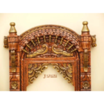 Wooden Jharokha Handicraft , Wall Decor Indian Jharokha - Image 2