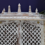 Solid Wood Temple ,Mango Wood Hindu Pooja Mandir - Image 4