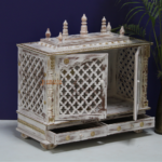 Solid Wood Temple ,Mango Wood Hindu Pooja Mandir - Image 2