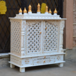 Solid Wood Pooja Mandir,Painted Pooja Temple