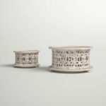 Solid Wood Nesting Coffee Table Set Of 2 - Image 3