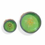 Mango Wood Hand-Painted Chakki Coffee Table For Living Area Decor - Image 7