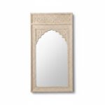 Hand-Carved Wooden Frame Mirror for Modern & Traditional Home Decor - Image 22