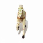 Mango Wood Decorative Horse Statue For Desk Top Decor - Image 9