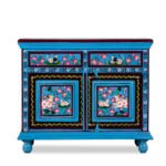 Mango Wooden Handpainted Cabinet - Image 5