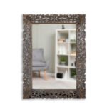 Wooden Mirror Frame (Dark Grey Distress) - Image 6