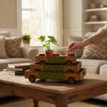 Mango Wood Hand-Painted Kitchen Decor For Serve - Image 4