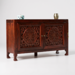 Yepa Wooden Cabinet for Storage (Mahogany)